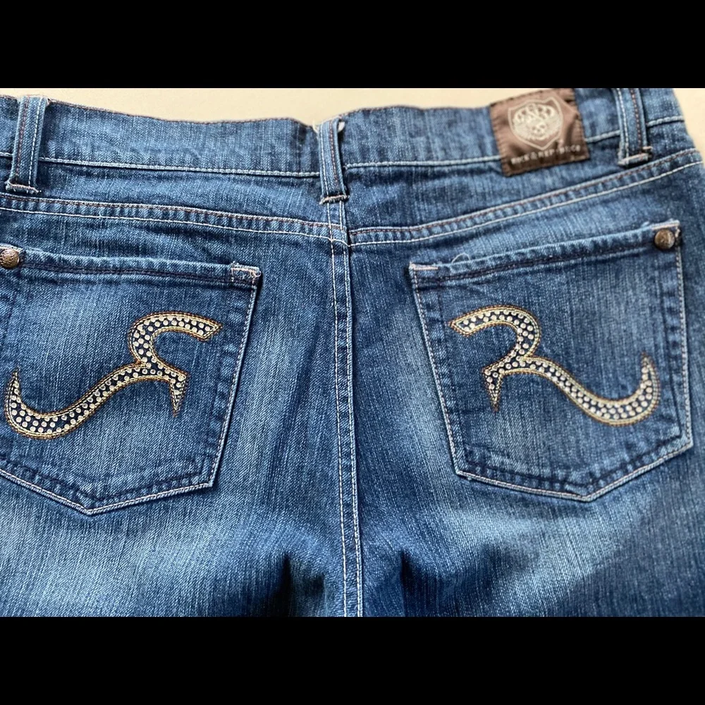 Women's Rock & Republic Denim Boot Cut Jeans - Picture 7 of 7